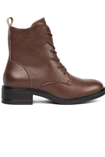 BroInn color laced boots z niskim obcasem Sergio Leone 2
