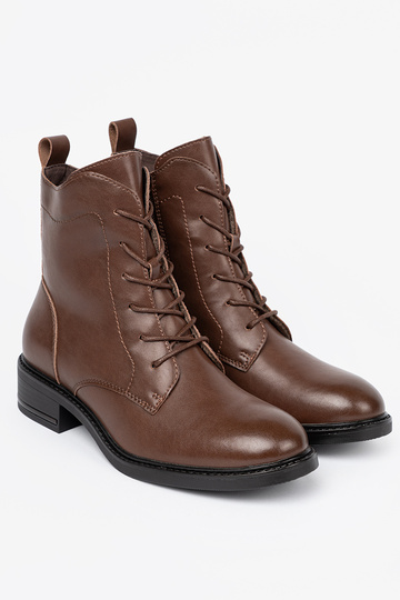 BroInn color laced boots z niskim obcasem Sergio Leone