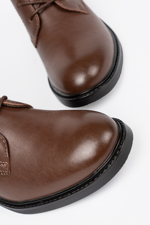 BroInn color laced boots z niskim obcasem Sergio Leone