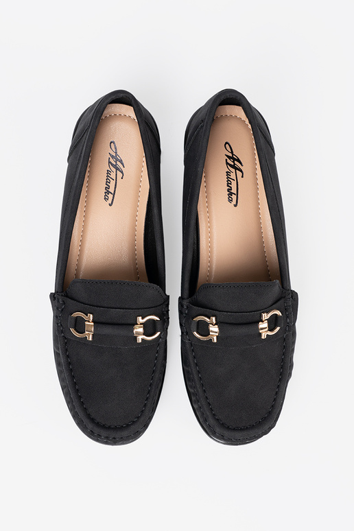 black shoes on a Inedge Inith decoration