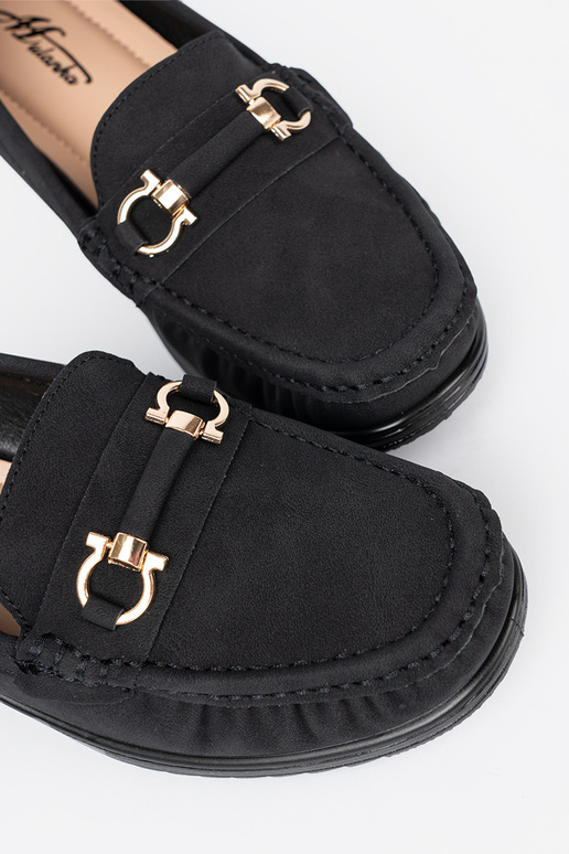 black shoes on a Inedge Inith decoration