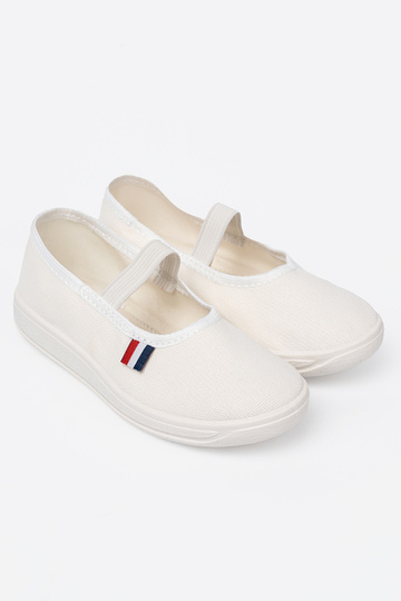 Easy Inhite color shoes z flexiblem paskiem