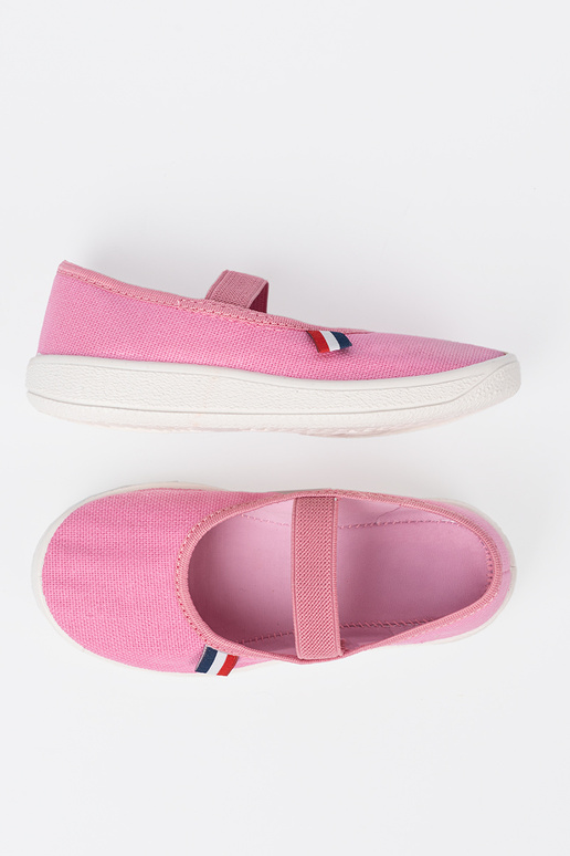 Easy pink shoes z flexiblem paskiem