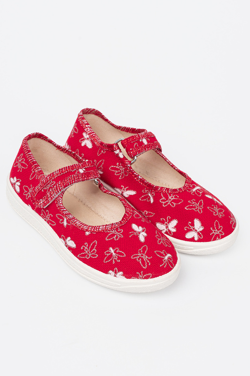 Sneakers childrens Velcroy Red