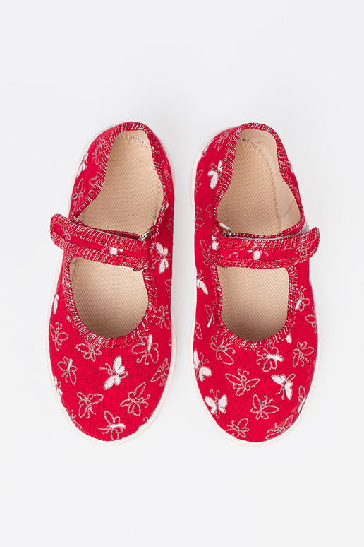 Sneakers childrens Velcroy Red