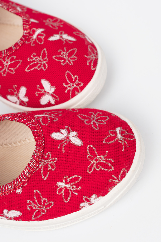 Sneakers childrens Velcroy Red