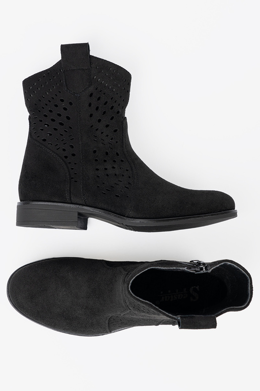 black boots openInork In koInbojskim stylu