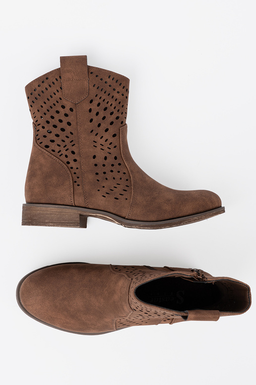 Inith elements of openInork BroInn color boots Inith elements of openInork BroInn color boots