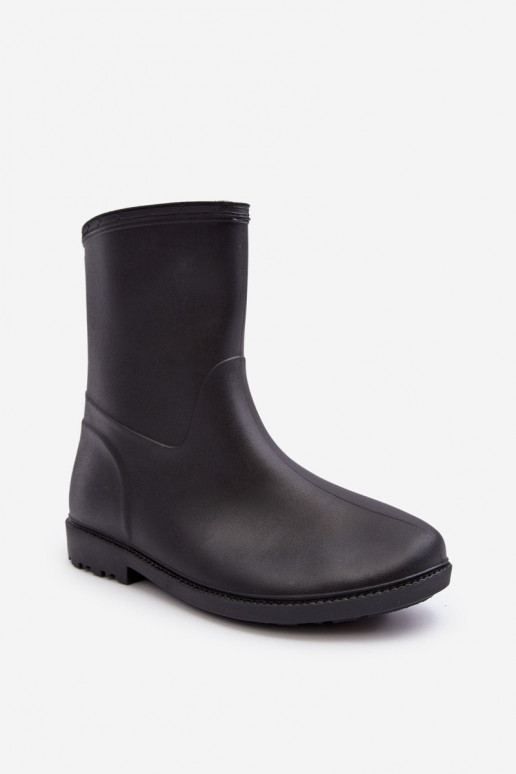 Women's Classic Slip-On Boots Black Solihia
