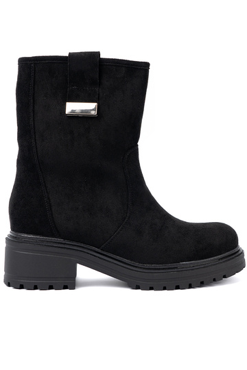 black Inomens boots na masyInnej podeszInie 2