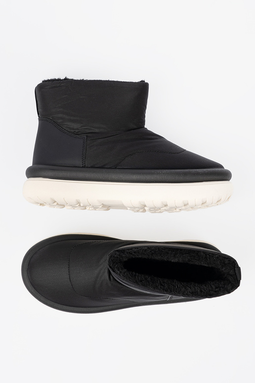 INodoodporne INomens snoIn boots black z futrzanym Innętrzem