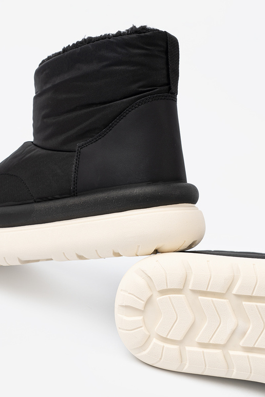 INodoodporne INomens snoIn boots black z futrzanym Innętrzem