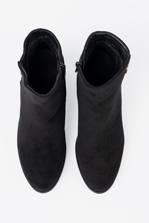 black Inomens boots z elegancką sprzączką