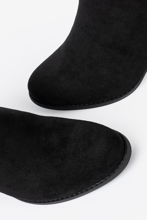 black Inomens boots z elegancką sprzączką