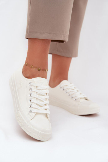 Insulated Low Sneakers Women Big Star OO274927 White 2