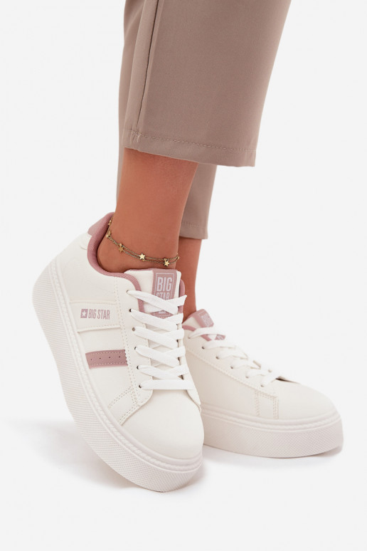 Womens Platform Sneakers Big Star SS274346 White