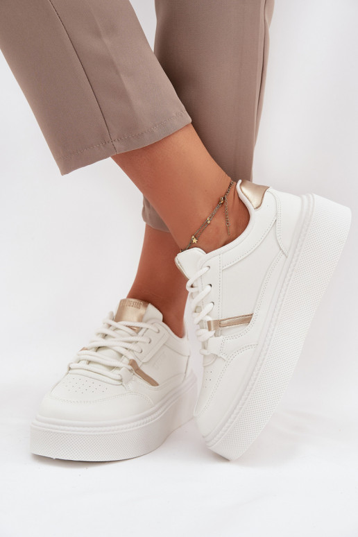 Womens Platform Sneakers Big Star SS274359 White