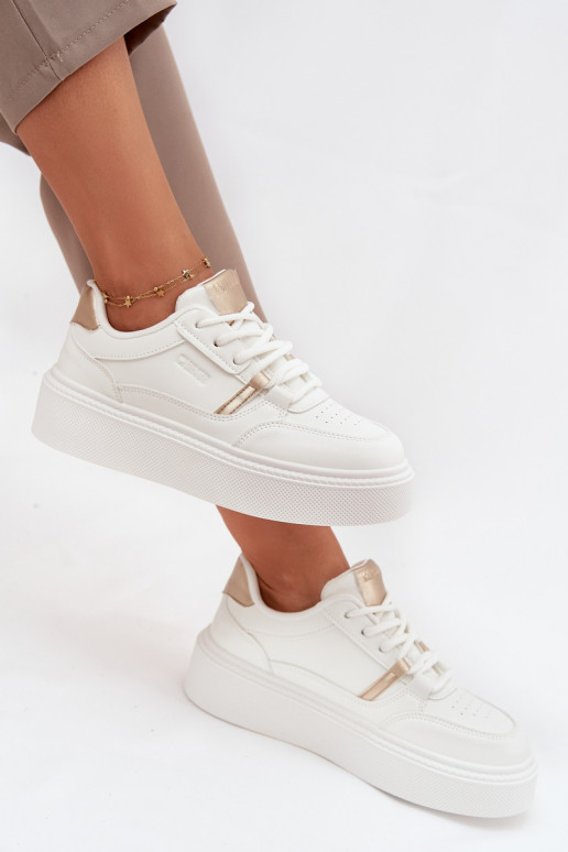 Womens Platform Sneakers Big Star SS274359 White