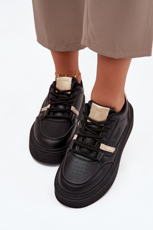 Womens Platform Sneakers Big Star SS274360 Black