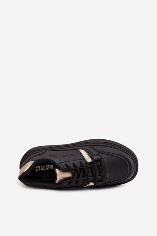 Womens Platform Sneakers Big Star SS274360 Black