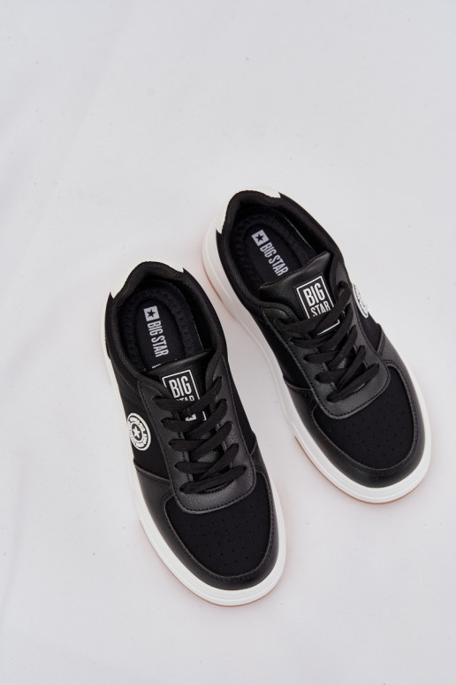 Women's Platform Sneakers Big Star RR274573 HI-POLY SYSTEM Black