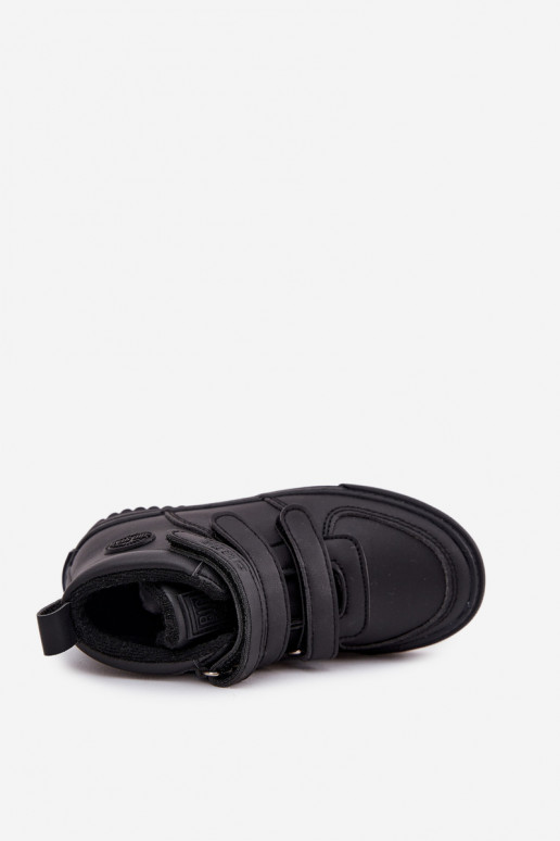 Insulated Sneakers for Children with Velcro Big Star SS374070 Black