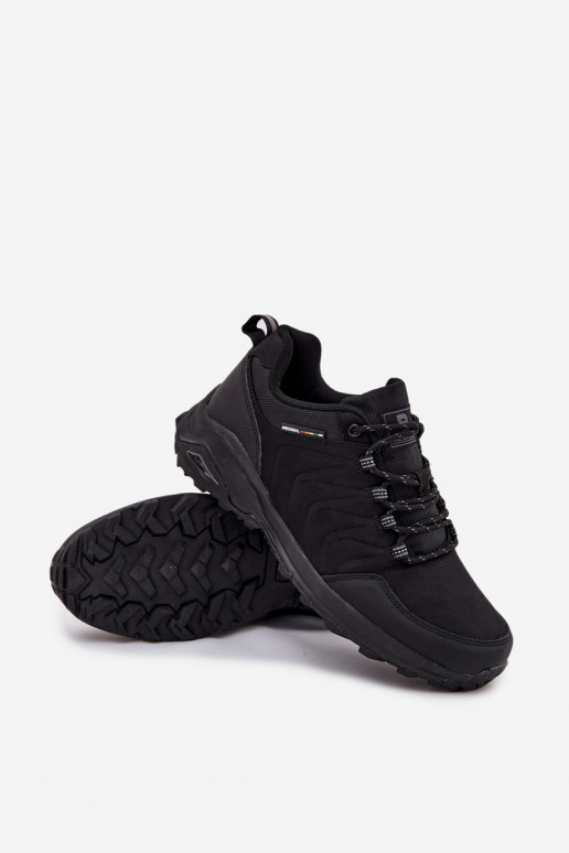 Men's Sports Trekking Shoes Black Thessira Men's Sports Trekking Shoes Black Thessira