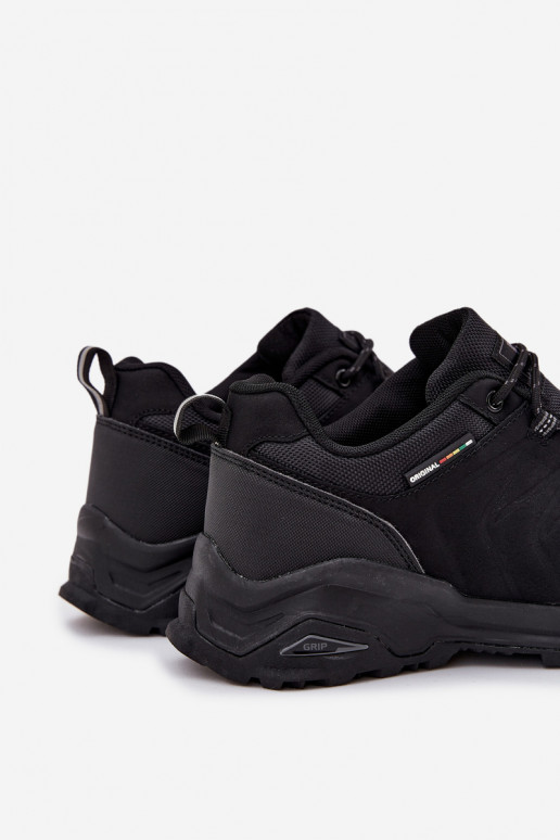 Men's Sports Trekking Shoes Black Thessira Men's Sports Trekking Shoes Black Thessira