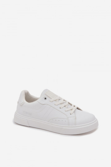 Trampki Sneakersy MęskiewithEko Skóry Big Star OO174118 Białe