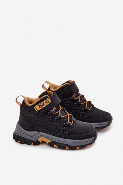 Children's Snow Boots With Velcro Big Star SS374013 Black
