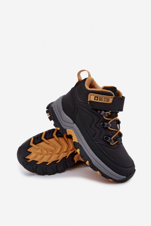 Children's Snow Boots With Velcro Big Star SS374013 Black