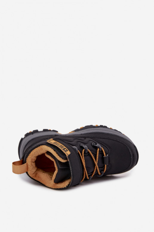 Children's Snow Boots With Velcro Big Star SS374013 Black