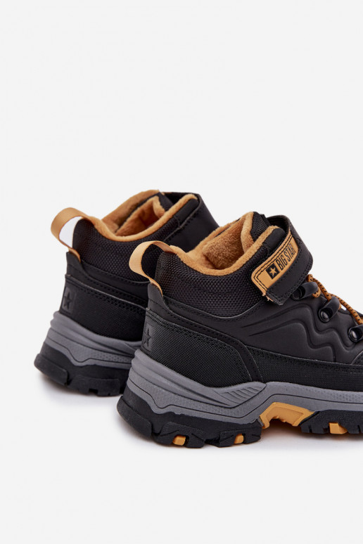 Children's Snow Boots With Velcro Big Star SS374013 Black