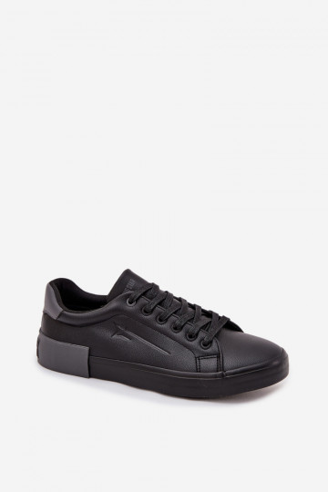 Men's Eco Leather Sneakers Big Star OO174019 Black