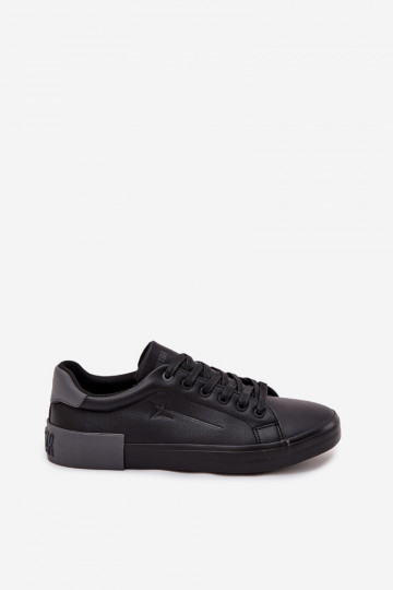Men's Eco Leather Sneakers Big Star OO174019 Black 2