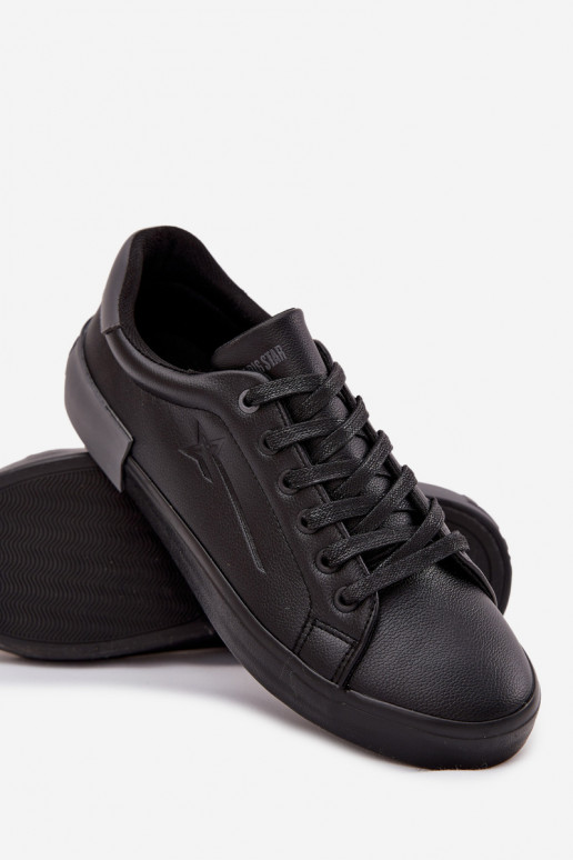 Men's Eco Leather Sneakers Big Star OO174019 Black