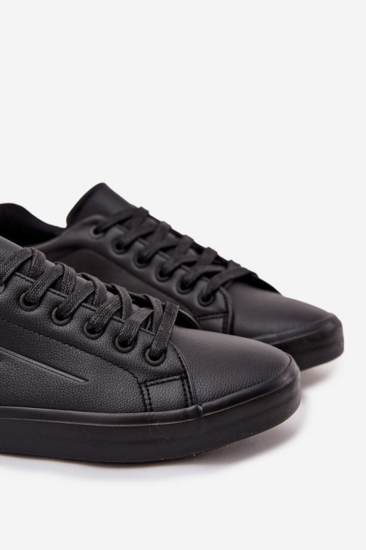 Men's Eco Leather Sneakers Big Star OO174019 Black