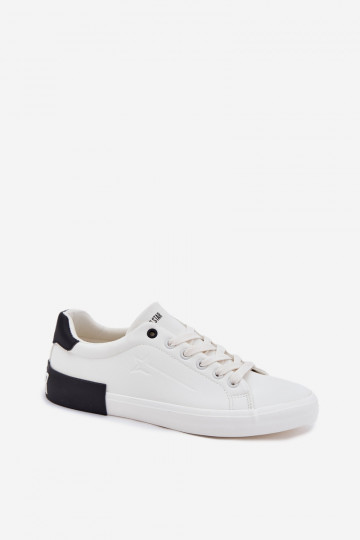 Men's Eco Leather Sneakers Big Star OO174018 White
