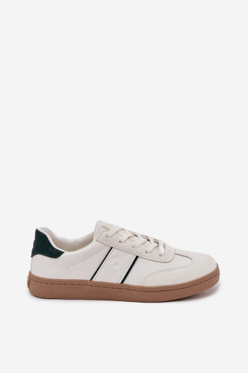 Niskie Sneakersy Męskie Big Star SS174078 Białe 2