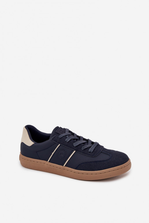 Low Men's Sneakers Big Star SS174079 Navy