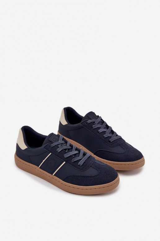 Low Men's Sneakers Big Star SS174079 Navy