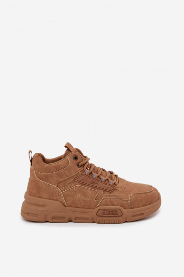 Men's Sneakers Big Star SS174281 HI-POLY SYSTEM Light Brown 2