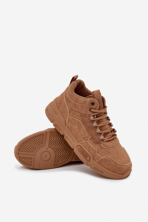 Men's Sneakers Big Star SS174281 HI-POLY SYSTEM Light Brown