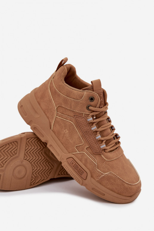 Men's Sneakers Big Star SS174281 HI-POLY SYSTEM Light Brown