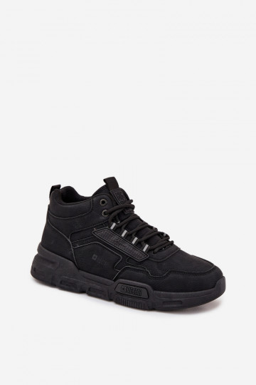 Men's Sneakers Big Star SS174282 HI-POLY SYSTEM Black