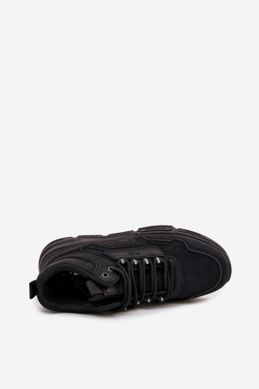 Men's Sneakers Big Star SS174282 HI-POLY SYSTEM Black