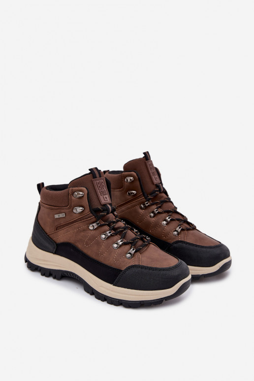 Men's Hiking Shoes Big Star SS174049 Brown