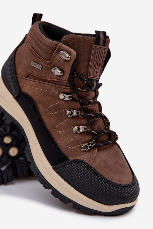 Men's Hiking Shoes Big Star SS174049 Brown