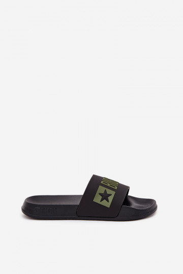 Klapki Męskie Big Star SS174359 Czarne 2