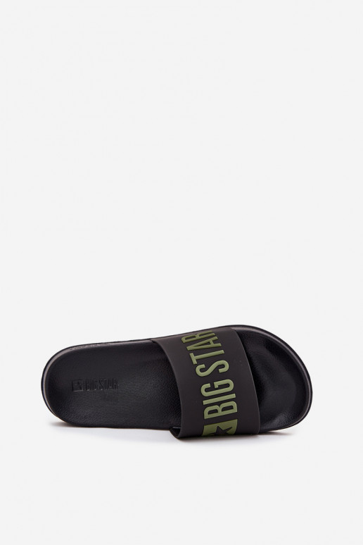 Men's Slippers Big Star SS174359 Black